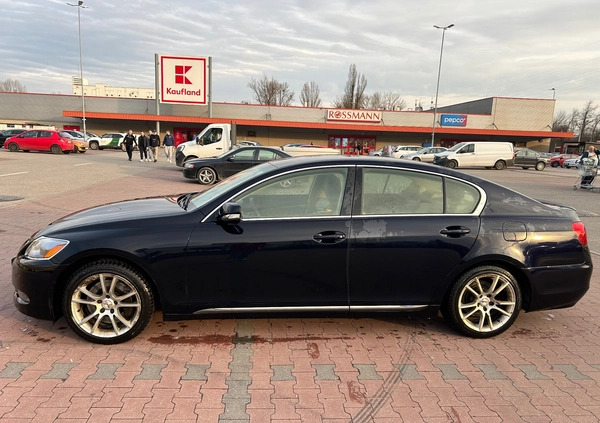 Lexus GS cena 54000 przebieg: 386000, rok produkcji 2008 z Warszawa małe 56